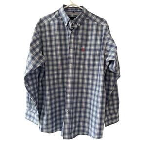 NWOT Ariat Men's Long Sleeve Button Up Pro Quanah Shirt Vented Size Large